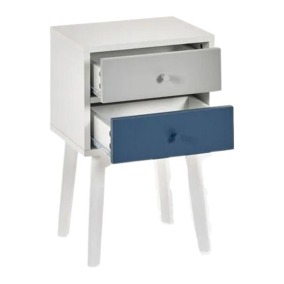 Next QUINN BEDSIDE 144557 Assembly Instructions Manual
