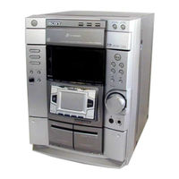 Sony MHC-DP800AV Operating Instructions Manual