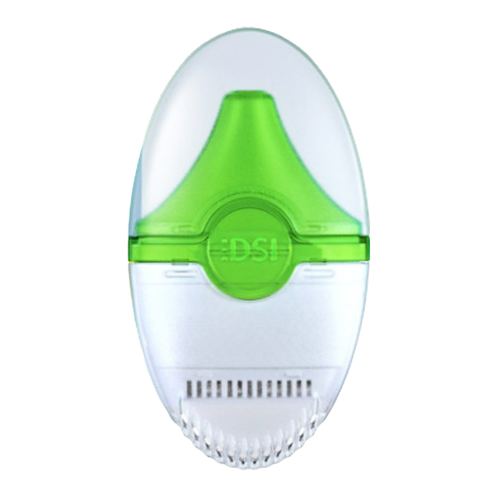 All-Natural SinuCleanse BREATHE IN HALO DSI Dry Salt Nasal Inhaler Directions For Use