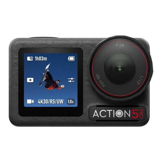 dji Osmo Action 5 Pro User Manual