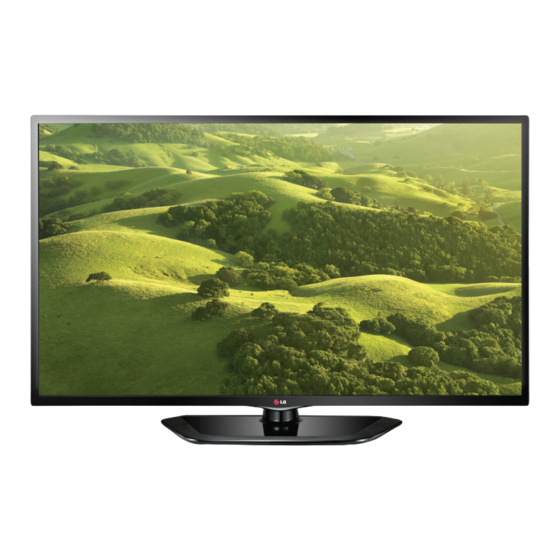 User Manuals: LG 42LN5400 LED TV