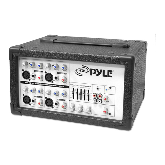 Pyle PMX640BT User Manual