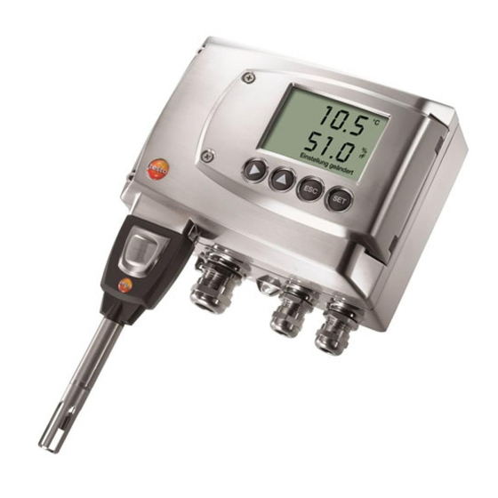 TESTO 6681 Instruction Manual