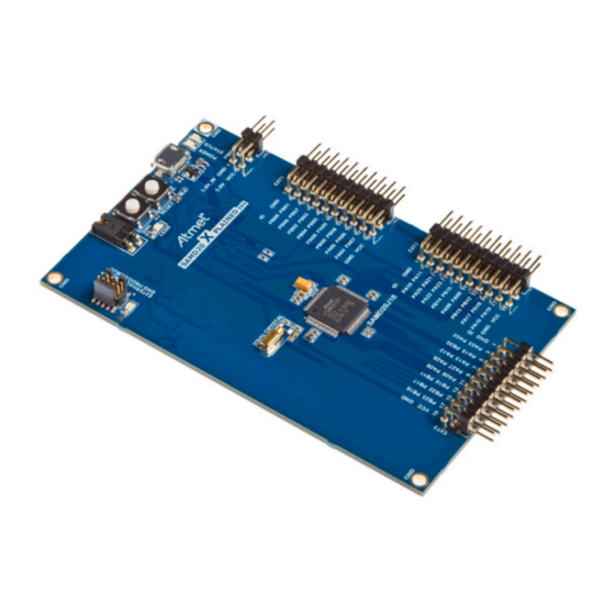 Atmel SAM D20 Xplained Pro User Manual
