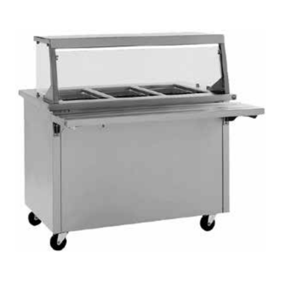 Delfield Shelleysteel SCSC-50-B Installation, Operation And Maintanance Manual