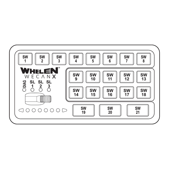 Whelen Engineering Company WeCanX CCTL7 Installation Manual