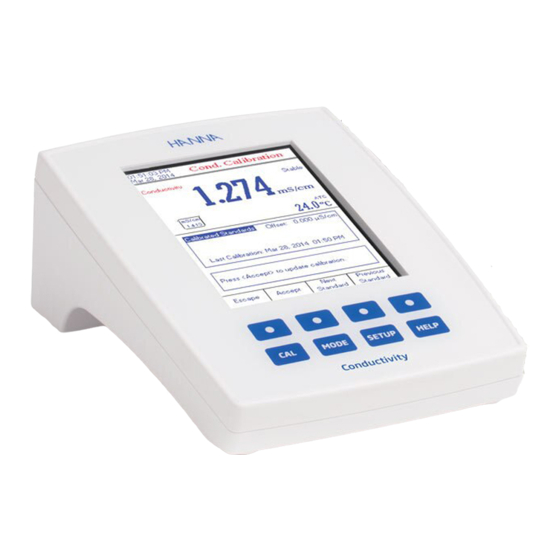 Hanna Instruments HI 5321 Series Instruction Manual