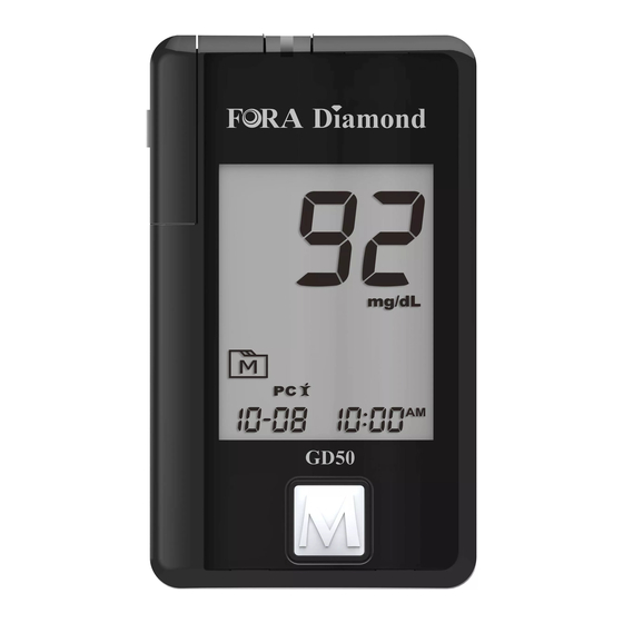 Fora Diamond GD50 Manual