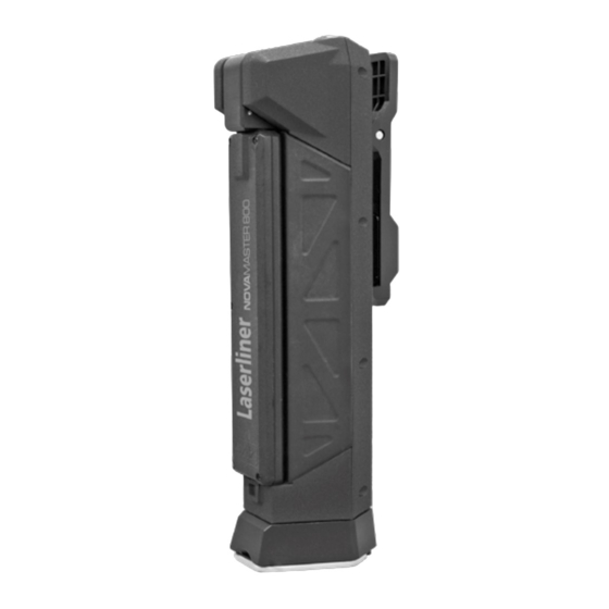 LaserLiner NovaMaster 800 Manual