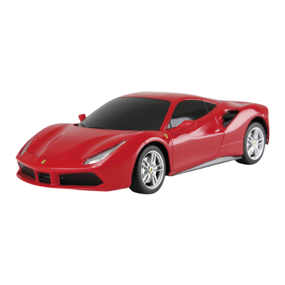 Jamara Ferrari 488 GTB 2,4GHz Instructions Manual