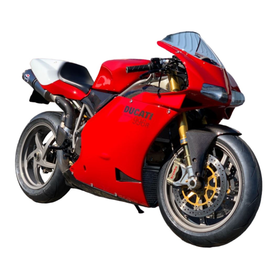 Ducati 996R Manuals