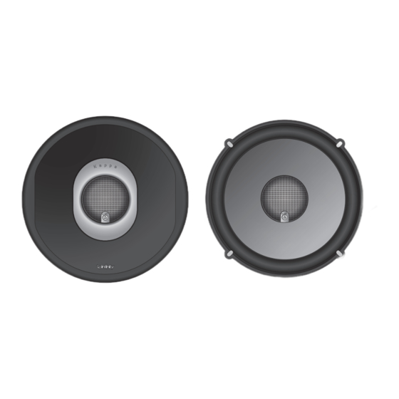 Infinity Kappa Series 32.9cf User Manual