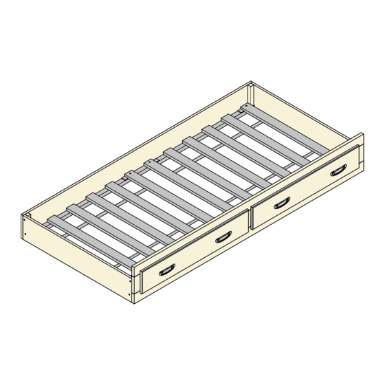 Furniture of America Marci CM-BK630-TR Assembly Instructions