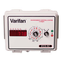 Monitrol Varifan ECS-5C Installation & User Manual