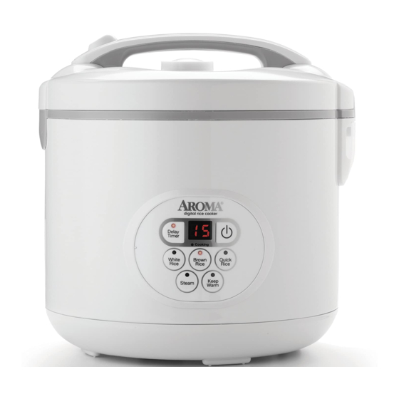 Aroma Professional Series 10-Cup Sensor Logic&trade; Rice  CookerARC-1000 (ARC-1000) - ARC-1000 Instruction Manual - Professional  Series 10-Cup Sensor Logic&trade; Rice Cooker