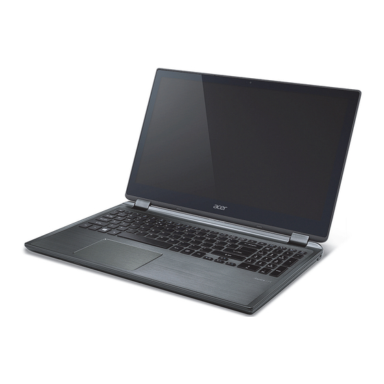 Acer ASPIRE M5-582PT User Manual