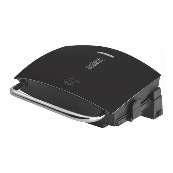 George Foreman G-broil GR236CTR Use And Care Book Manual