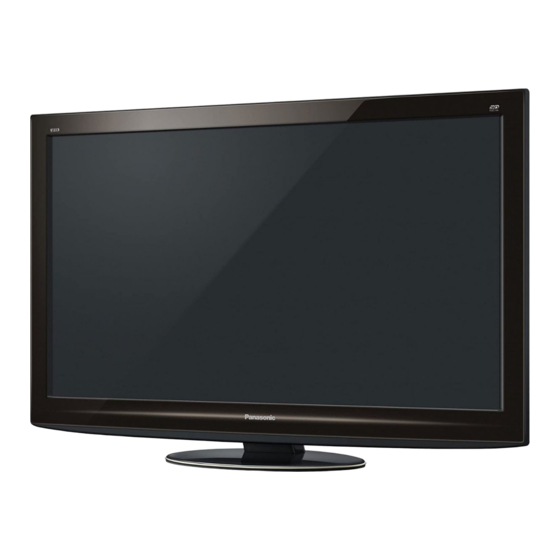 Panasonic Viera TX-P42GT20E Operating Instructions Manual