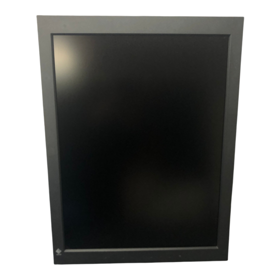Eizo RadiForce RX320 User Manual