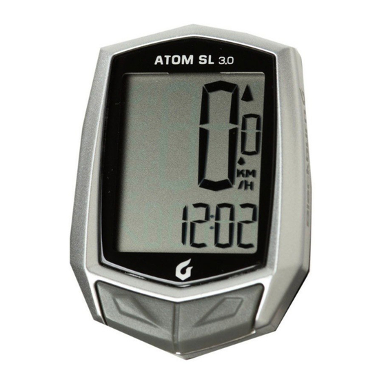 blackburn ATOM SL 3.0 Manual