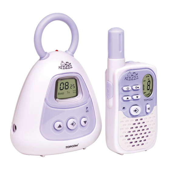 Topcom Babytalker PMR 1010 User Manual