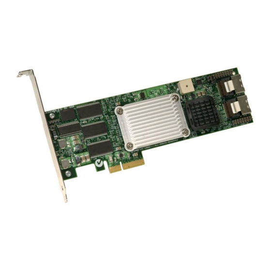 LSI MegaRAID SATA 8308ELP Quick Installation Manual