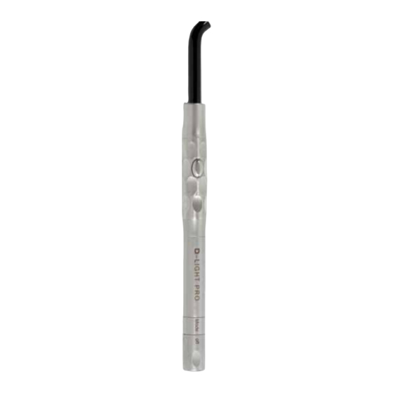 gc D-Light Pro Instructions For Use Manual