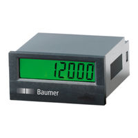 Baumer ISI36 Operating Instructions Manual