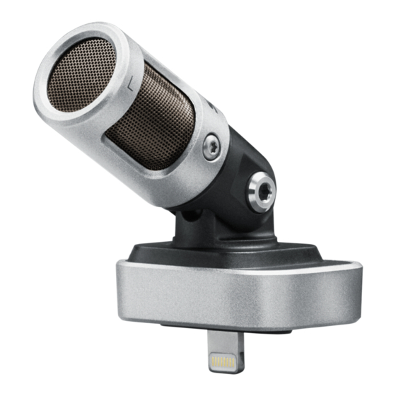 Shure ShurePlus MOTIV MV88 Manual