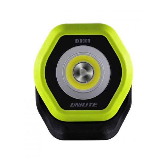 UNILITE HX800R Instructions