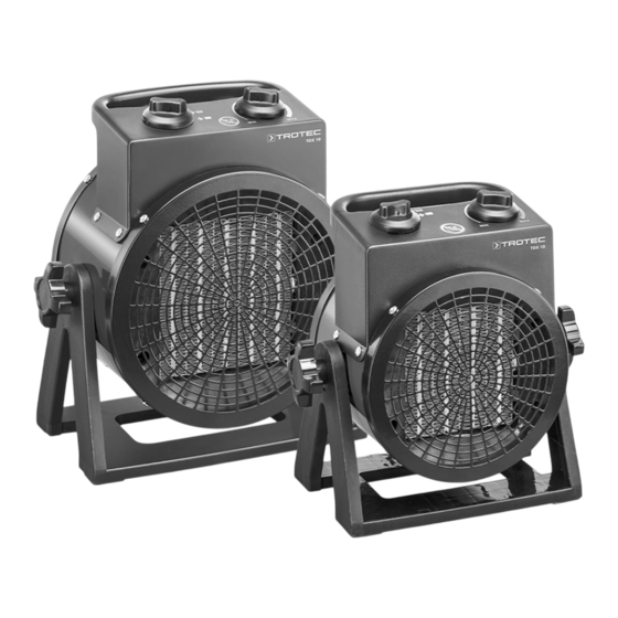 Trotec TDX 19 Original Instructions Manual