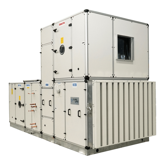 CLIMA UNO ECOLOGY Installation, Operation & Maintenance Manual
