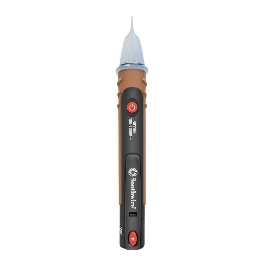 Southwire 40116N - Non-Contact AC Voltage Detector Manual