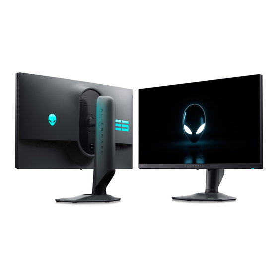 Alienware AW2524H Manuals