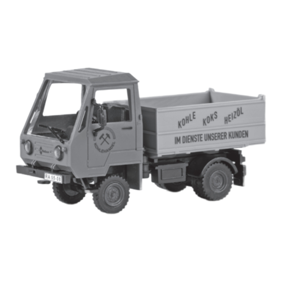 Auhagen M25 Manual