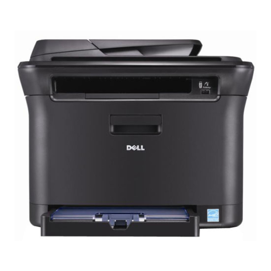 Dell Multifunction Color Laser Printer 1235cn Manuals