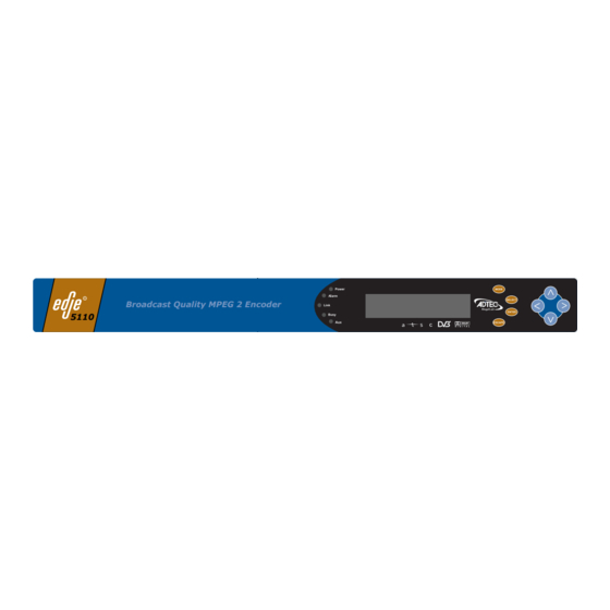 Adtec edje 5110 Quick Start Manual