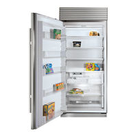 Sub-Zero BI-36UG/F Specification Sheet