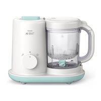 Philips AVENT SCF862 Recipe Booklet