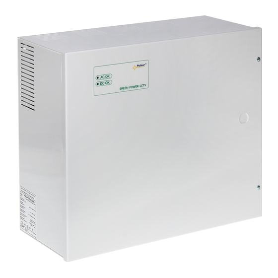 Pulsar GREEN POWER plus HPSBOC 20A12E Manual