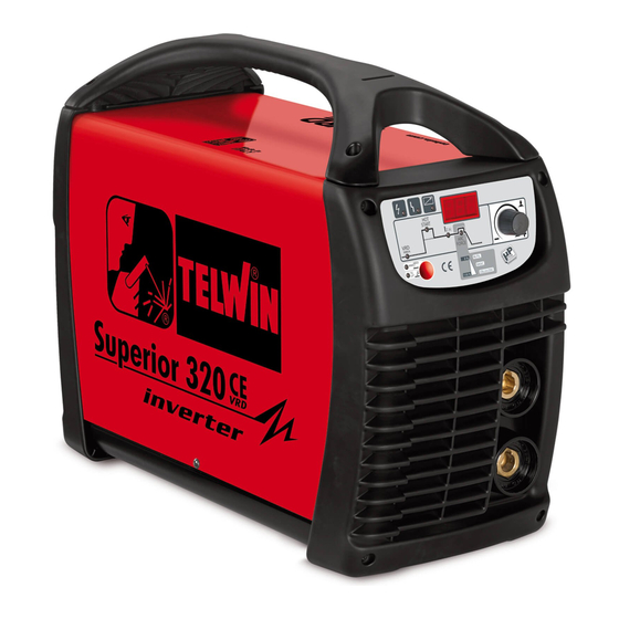 Telwin Superior 320 CE Instruction Manual
