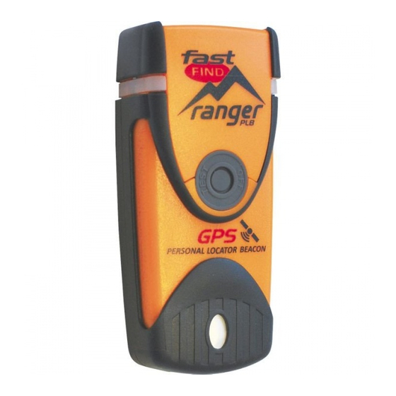 Orolia FAST FIND RANGER PLB Manual