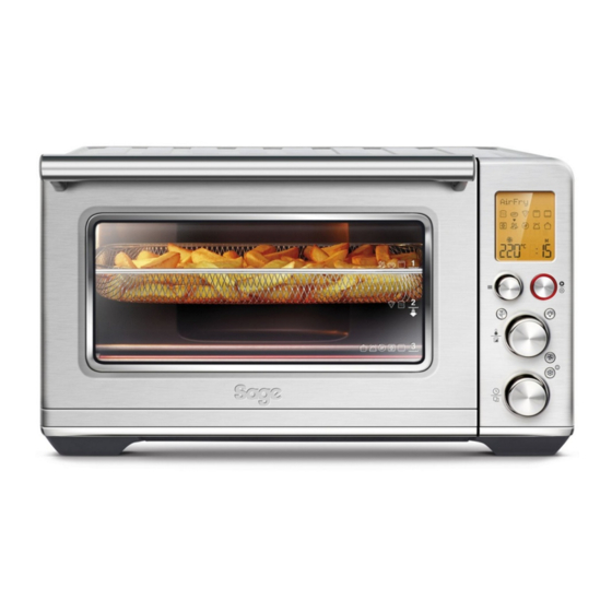 Sage the Smart Oven SOV860BSS Quick Manual