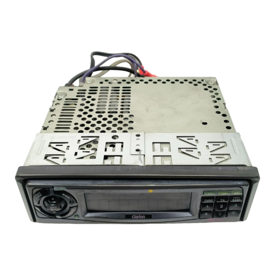 Clarion ARX7370R Owner's Manual