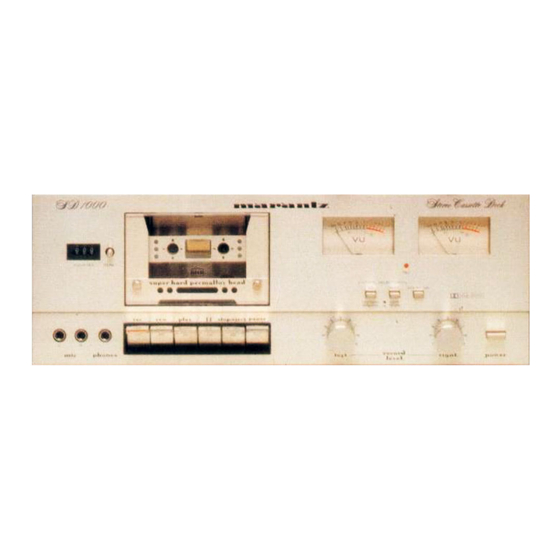 Marantz MCD910 Service Manual