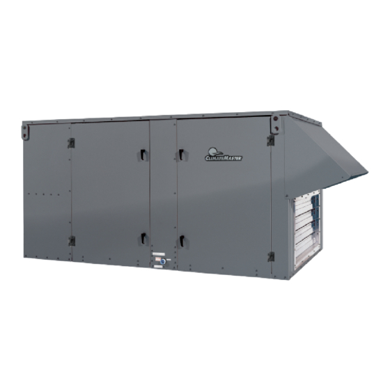 Nibe ClimateMaster Tranquility Rooftop ST Series Installation, Operation & Maintenance Manual