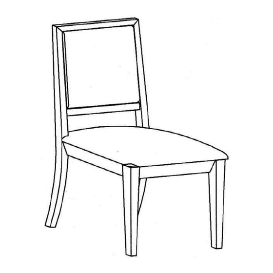Coaster Napoli 101562 Assembly Instructions