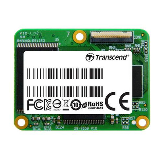 Transcend TS64GSSD10-M Specification