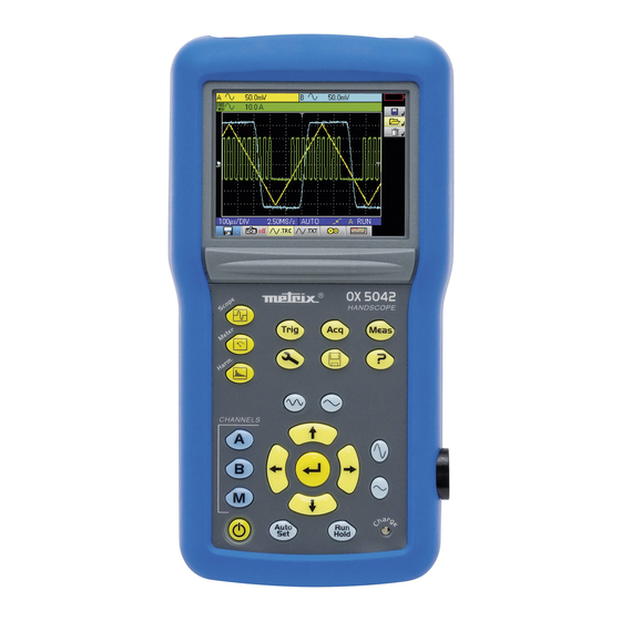 Metrix OX 5042 Manual