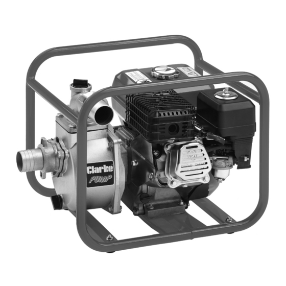 Clarke PW50 Operation & Maintenance Instructions Manual